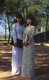 Vietnam: Two students in traditional Vietnamese ao dai ('long dress')